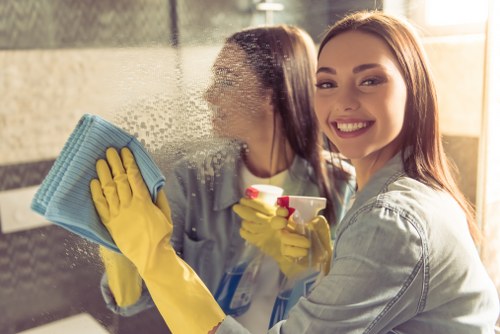 Documentation and assessment during a carpet cleaning review
